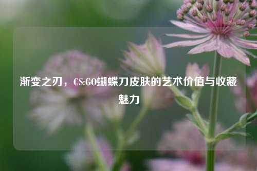 渐变之刃，CS:GO蝴蝶刀皮肤的艺术价值与收藏魅力