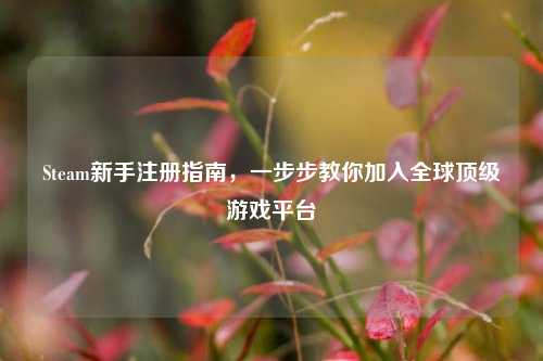 Steam新手注册指南，一步步教你加入全球顶级游戏平台