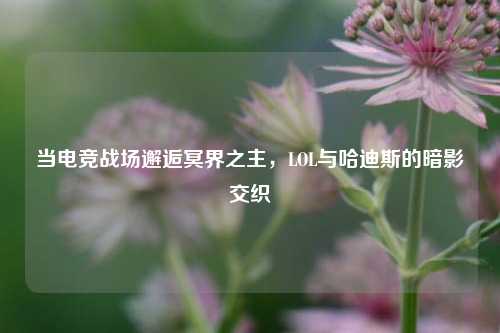 当电竞战场邂逅冥界之主，LOL与哈迪斯的暗影交织