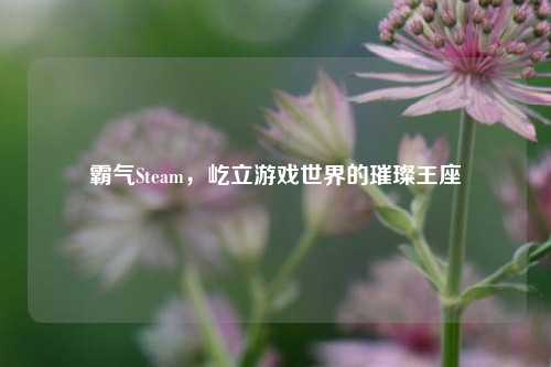 霸气Steam，屹立游戏世界的璀璨王座