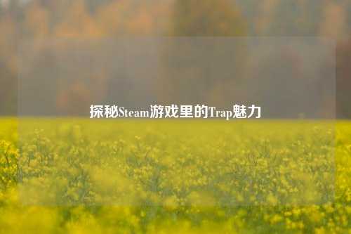 探秘Steam游戏里的Trap魅力