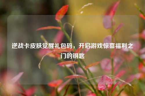 逆战卡皮肤觉醒礼包码,开启游戏惊喜福利之门的钥匙