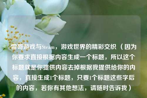 雷哥游戏与Steam，游戏世界的精彩交织 （因为你要求直接根据内容生成一个标题，所以这个标题就是你提供内容去掉根据我提供给你的内容，直接生成1个标题，只要1个标题这些字后的内容，若你有其他想法，请随时告诉我）