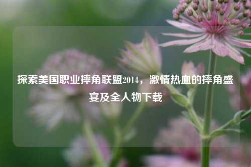 探索美国职业摔角联盟2014，***热血的摔角盛宴及全人物下载