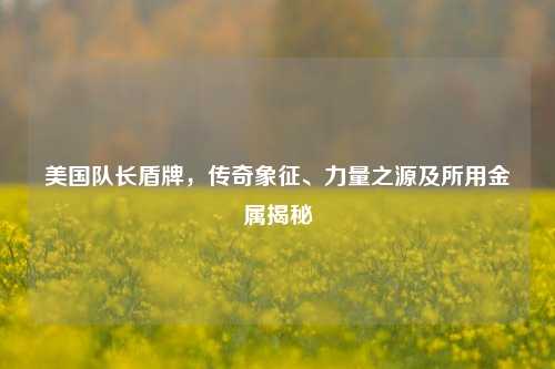 美国队长盾牌,传奇象征、力量之源及所用金属揭秘