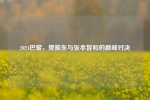2024巴黎,樊振东与张本智和的巅峰对决