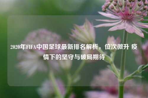 2020年FIFA中国足球最新排名解析，位次微升 疫情下的坚守与破局期待