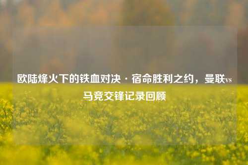 欧陆烽火下的铁血对决·宿命胜利之约，曼联vs马竞交锋记录回顾