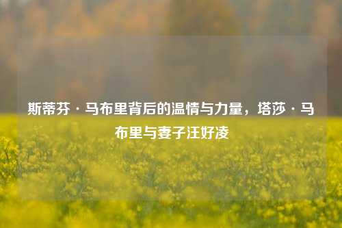 斯蒂芬·马布里背后的温情与力量,塔莎·马布里与妻子汪好凌