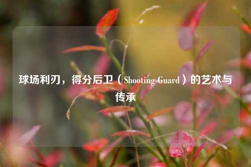 球场利刃,得分后卫(Shooting Guard)的艺术与传承