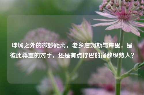 球场之外的微妙距离,老乡詹姆斯与库里,是彼此尊重的对手,还是有点拧巴的宿敌级熟人?